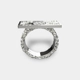 100 BUCKS RING (SILVER)