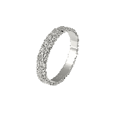 TEXTURED BANGLE (SILVER)