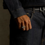 CROSS RING (SILVER)