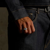 EVIL EYE RING (SILVER)