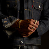 TEXTURED BANGLE (GOLD)