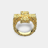 CROSS RING (GOLD)