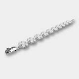 CROSS TENNIS BRACELET (SILVER)