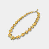 CROSS TENNIS CHAIN (GOLD)