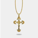 🎁 CRUCIFIX CHAIN (GOLD) (100% off)