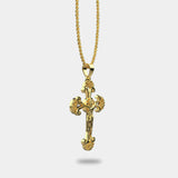 CRUCIFIX CHAIN (GOLD)