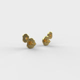Double Stone Stud (Gold)