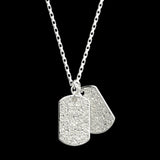 NUGGET DOG TAGS (SILVER)