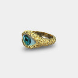 EVIL EYE RING (GOLD)