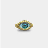 EVIL EYE RING (GOLD)