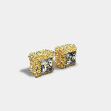 NUGGET DIAMOND STUDS (GOLD)