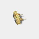 NUGGET DIAMOND STUDS (GOLD)