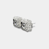 🎁 NUGGET DIAMOND STUDS (SILVER) (100% off)