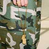 NUGGET DOG TAGS (GOLD)