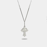 WELDING CROSS CHAIN (SILVER)