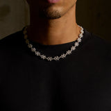 CROSS TENNIS CHAIN (SILVER)