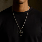 CRUCIFIX CHAIN (SILVER)