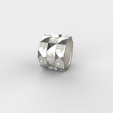 Chunky Cross Ring (Silver)