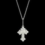 WELDING CROSS CHAIN (SILVER)