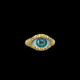 EVIL EYE RING (GOLD)