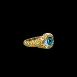 EVIL EYE RING (GOLD)
