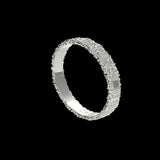 TEXTURED BANGLE (SILVER)