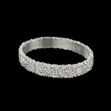 TEXTURED BANGLE (SILVER)