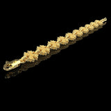 CROSS TENNIS BRACELET (GOLD)