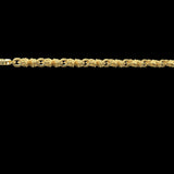 CROSS TENNIS BRACELET (GOLD)