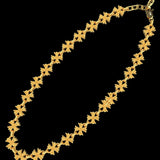 CROSS TENNIS CHAIN (GOLD)