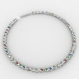 Silver Pharrell Tennis Chain