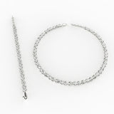 Silver Honey Pack (Silver Tennis Chain & Bracelet)