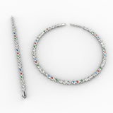 Silver Pharrell Pack (Silver Tennis Chain & Bracelet Multi)
