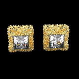 NUGGET DIAMOND STUDS (GOLD)