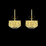 NUGGET DIAMOND STUDS (GOLD)
