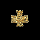 CROSS RING (GOLD)