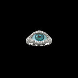 EVIL EYE RING (SILVER)